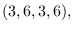 $(3,6,3,6),$