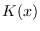 $K(x)$